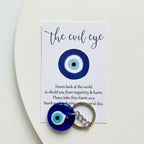 Blue Evil Eye Keychain