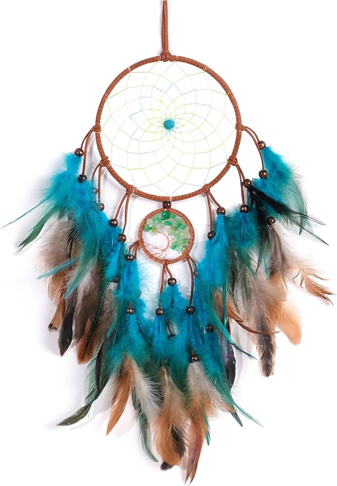 Blue Brown DreamCatcher Big