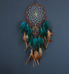 Blue Brown DreamCatcher Big