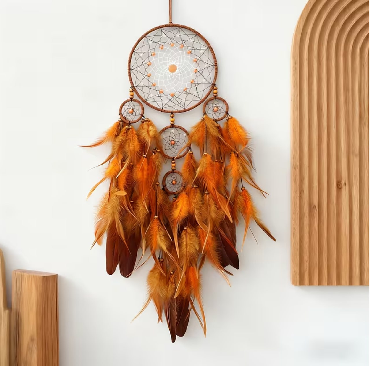 Orange DreamCatcher Big