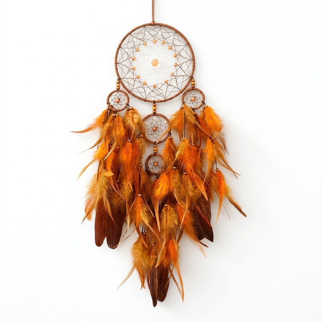 Orange DreamCatcher Big