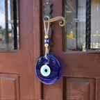 Bohemian Glass Evil Eye Wall Decor Big