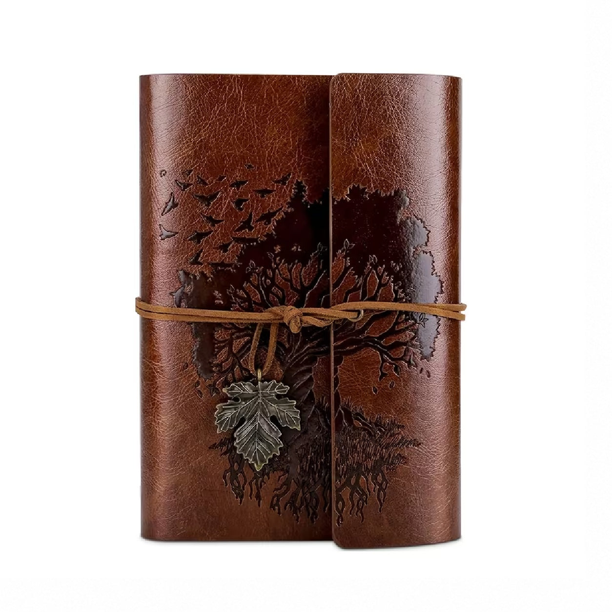 Faux Leather Journal Notebook Blank Pages
