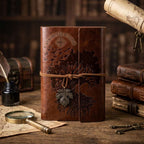 Faux Leather Journal Notebook Blank Pages