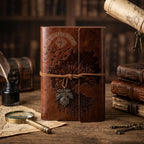 Faux Leather Journal Notebook Blank Pages