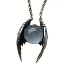 Ghost Angel Pendant With a Bead