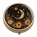 Golden Moon Themed Mini Pill Box