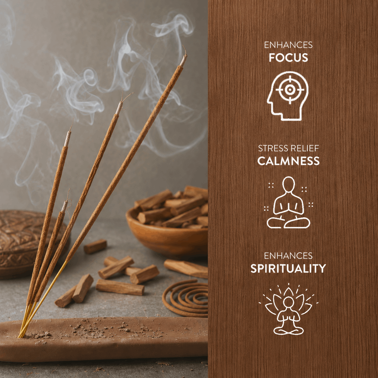 Sandalwood Incense Sticks