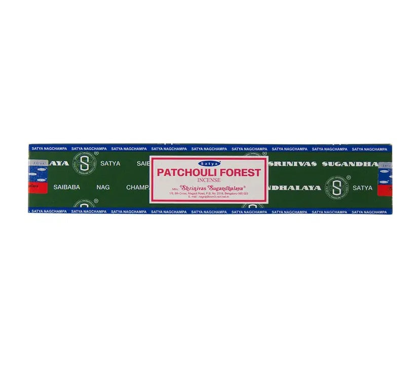 Patchouli Forest, Satya Incense - 15g