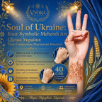 Soul of Ukraine: Your Symbolic Mehendi Art