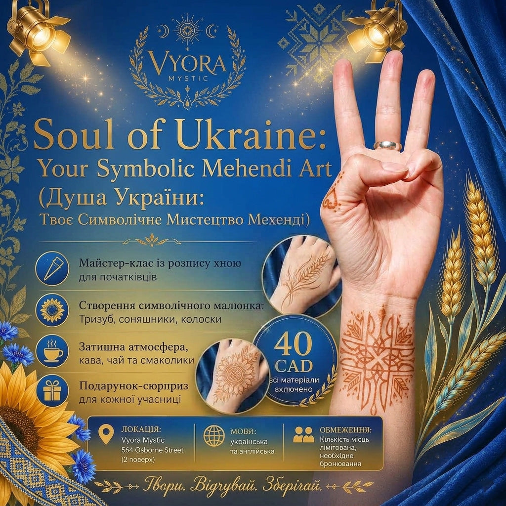 Soul of Ukraine: Your Symbolic Mehendi Art