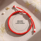 Chinese-Style Red Bracelet