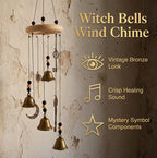 Metal Bell Wind Chime Round