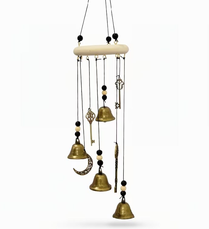 Metal Bell Wind Chime Round