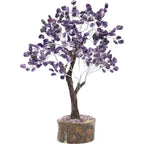 Gemstone Bonsai/Amethyst-160 Beads 8"