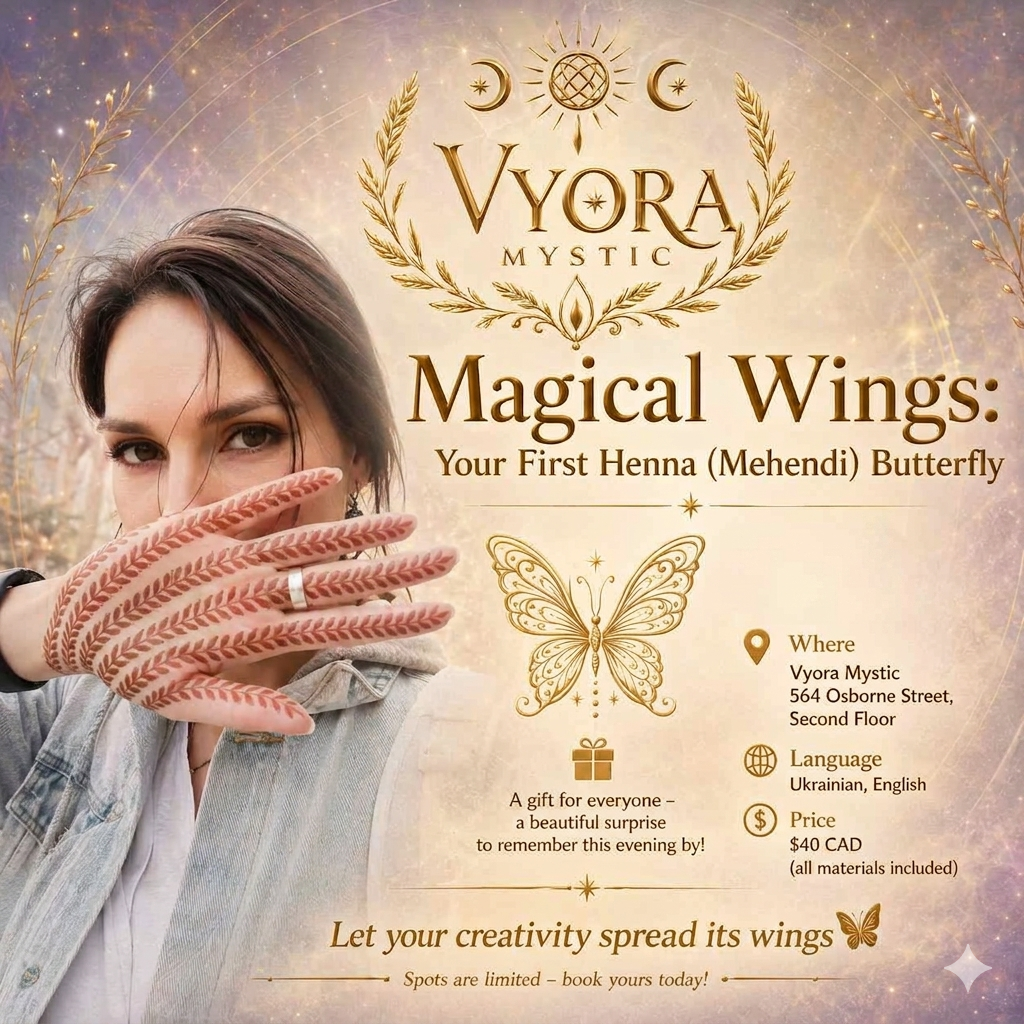 Magical  Wings: Your First Henna (Mehendi) Butterfly
