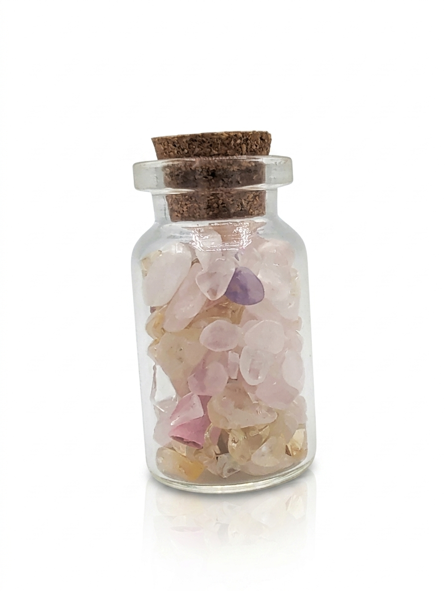 Stone Chips Bottle - Crystal Chips Mix