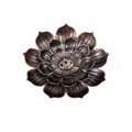 Incense Holder for Sticks, Brass Lotus