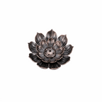 Incense Holder for Sticks, Brass Lotus  Mini