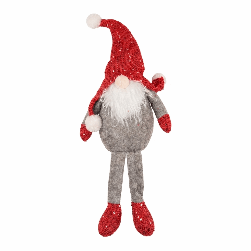 Christmas Gnome Faceless Doll Medium