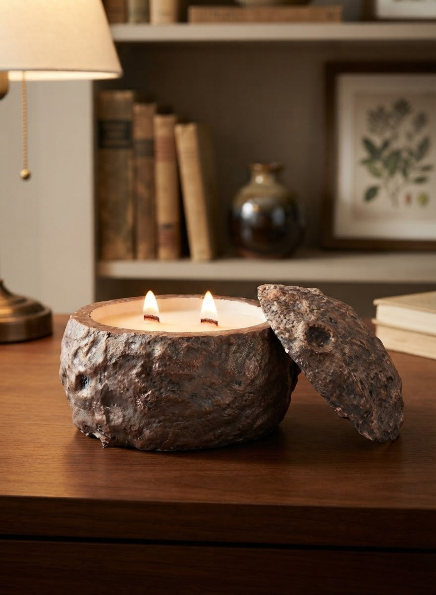 Candle "Moonstone"