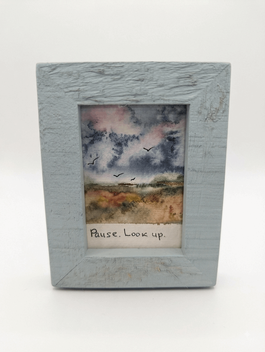 Place of Strength, mini painting Mix