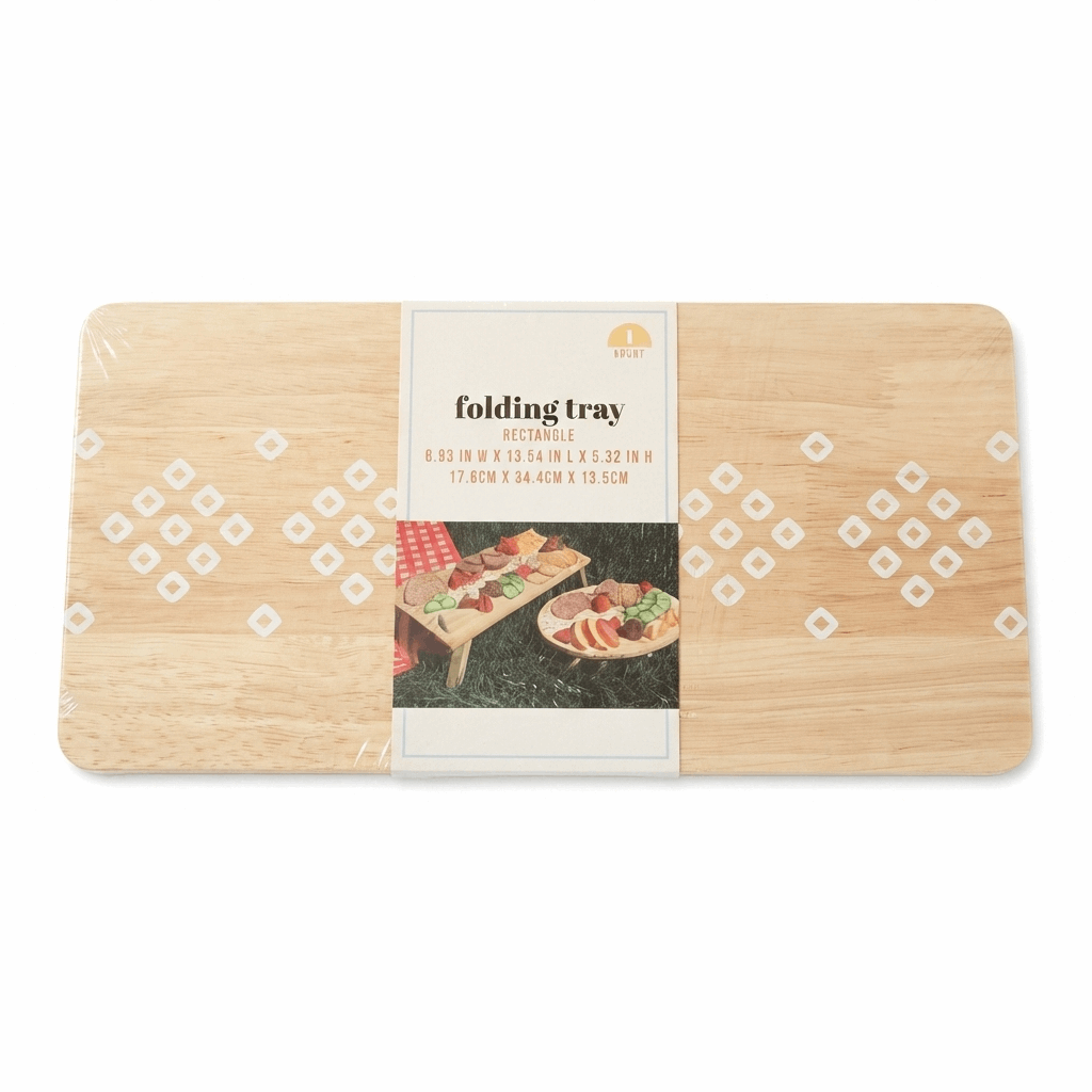 Picnic Folding Tray Rectangle