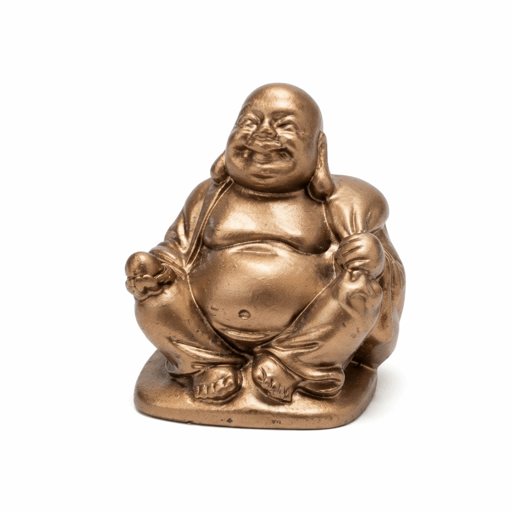 Polyresin Buddha Gold