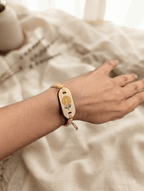Gold Bracelet With Sunflower