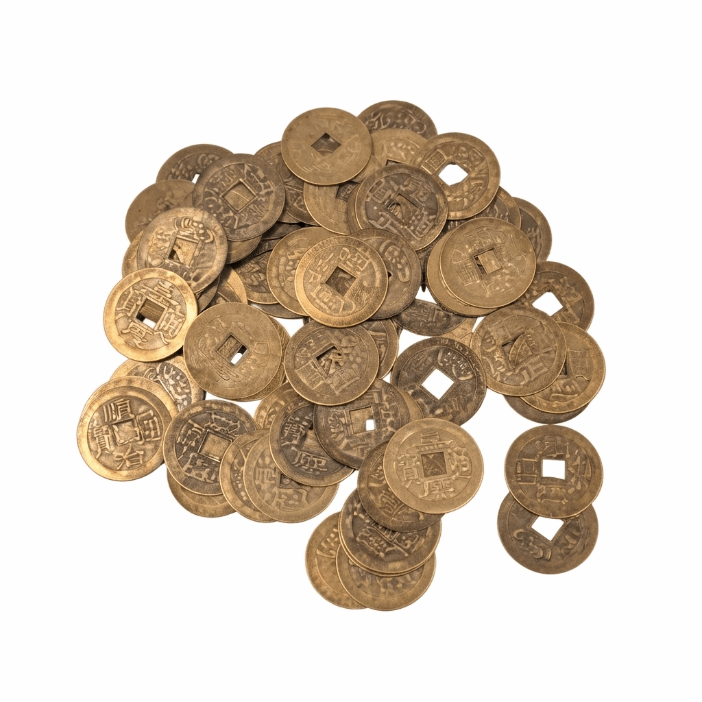 Authentic Chinese Style Metal Coins