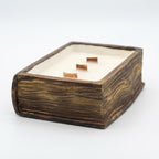 Candle "Literary Hearth"