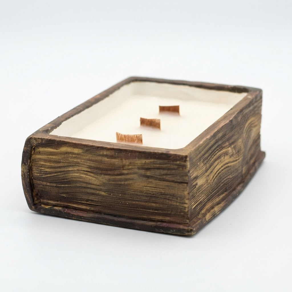Candle "Literary Hearth"