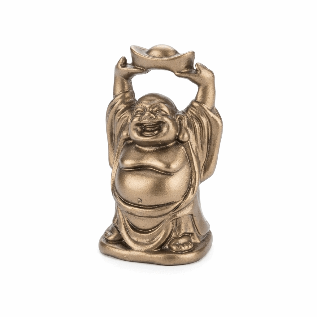 Polyresin Buddha Gold
