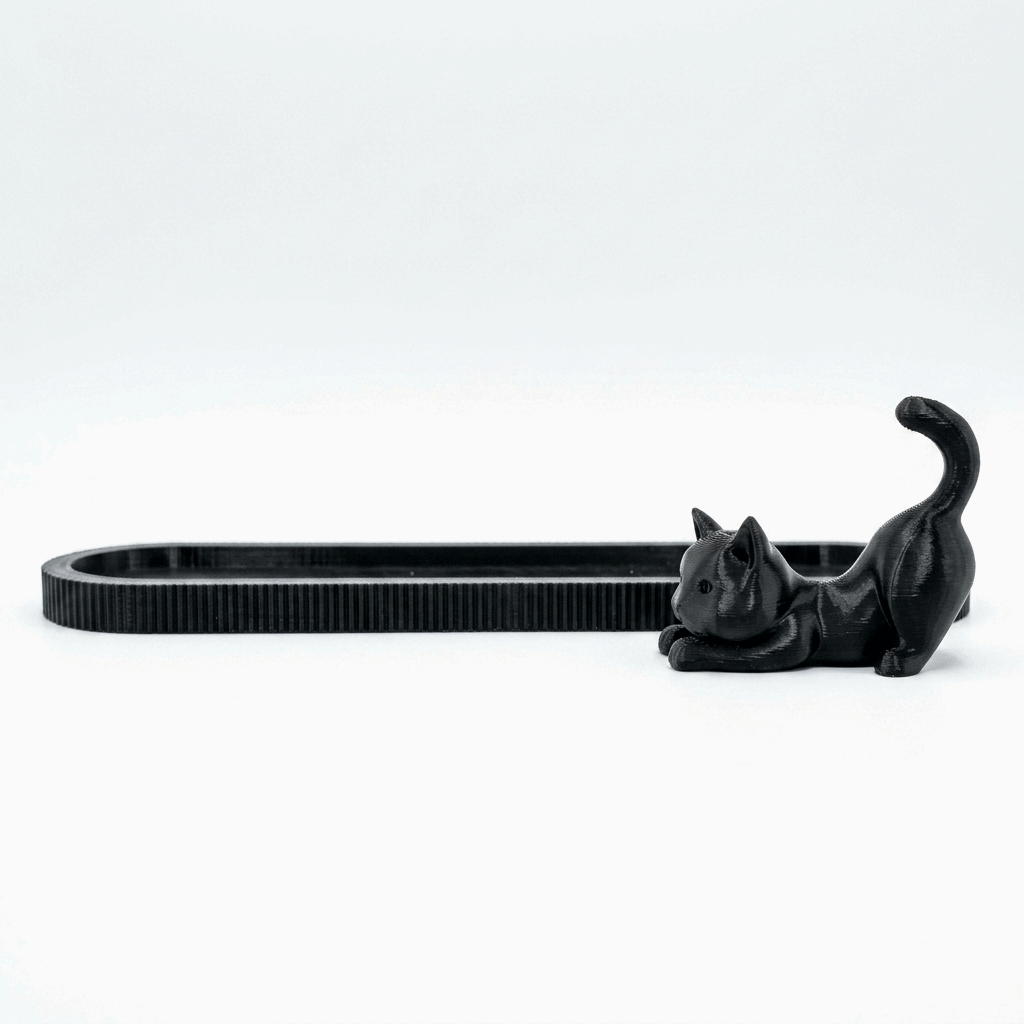 Curious Cat Incense Holder 3D