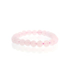 Rose Quartz Bead Bracelet