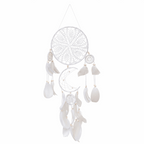 White DreamCatcher Big crochet