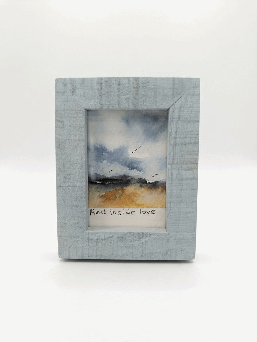 Place of Strength, mini painting Mix