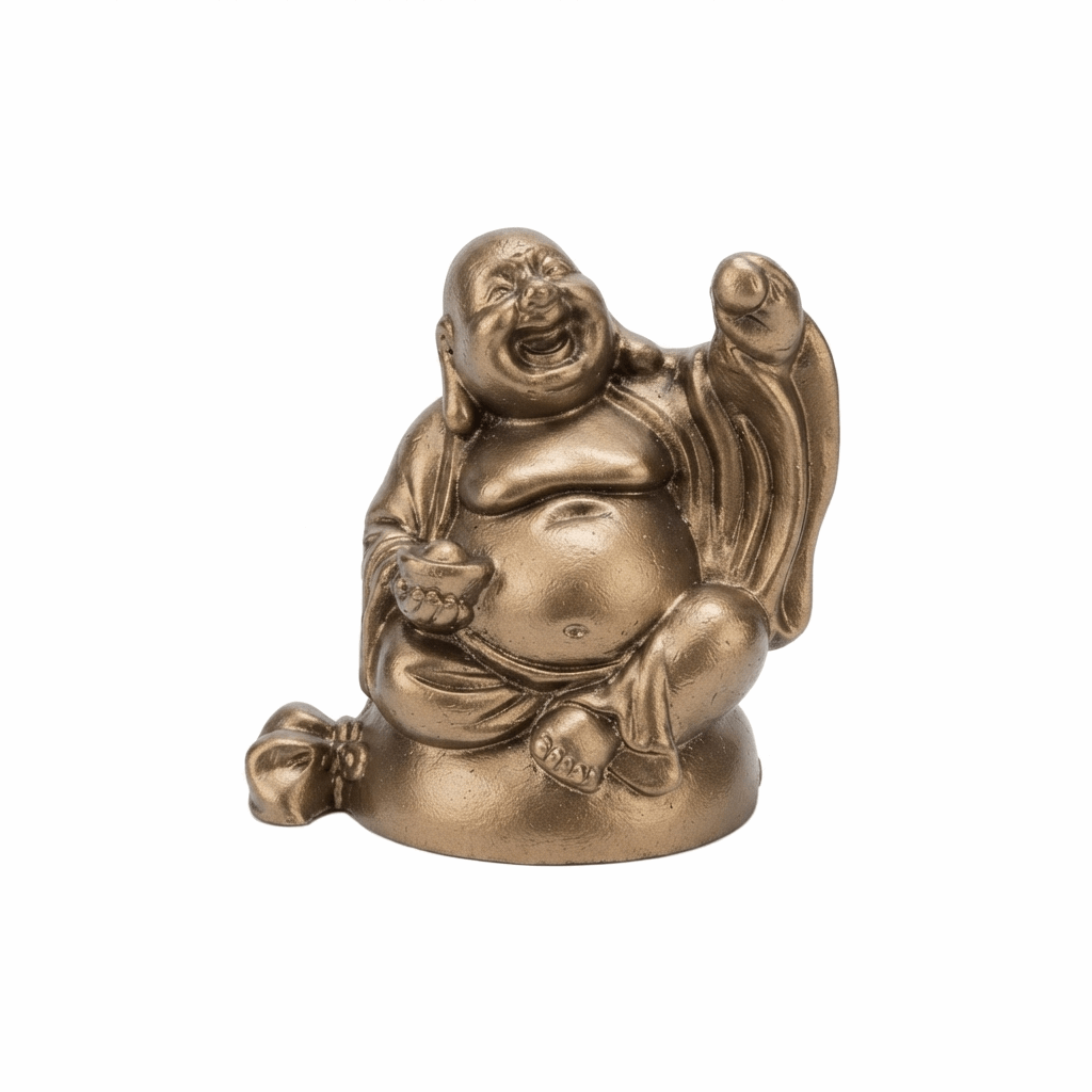Polyresin Buddha Gold