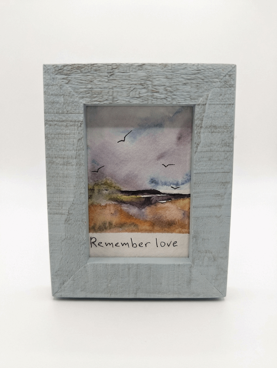 Place of Strength, mini painting Mix