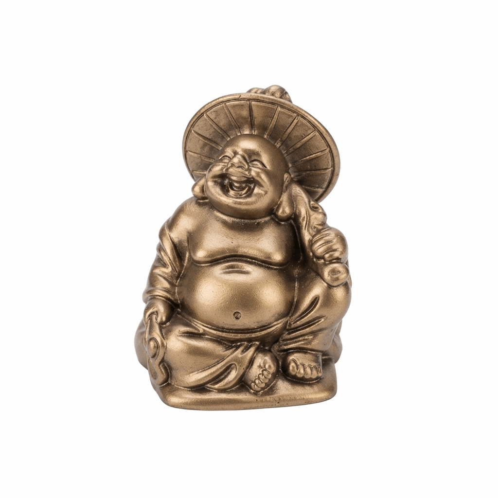 Polyresin Buddha Gold