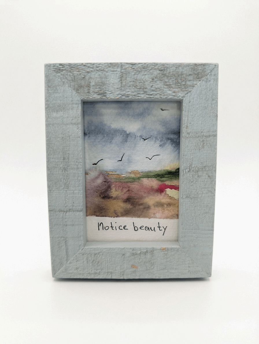Place of Strength, mini painting Mix