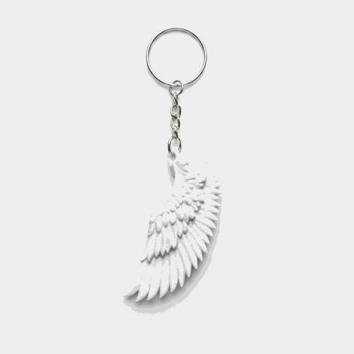 Angel Wings Keychain 3D