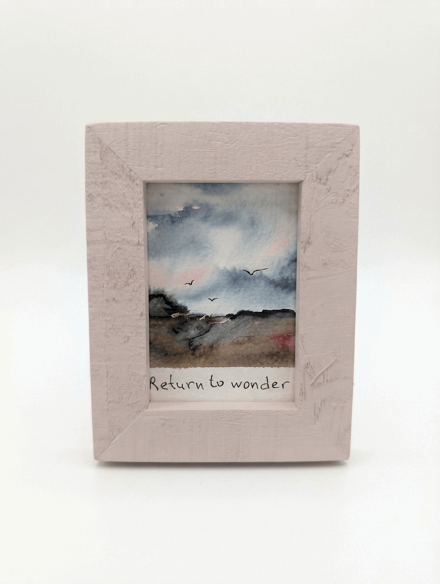 Place of Strength, mini painting Mix