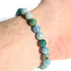 Hemimorphite Round Bracelet