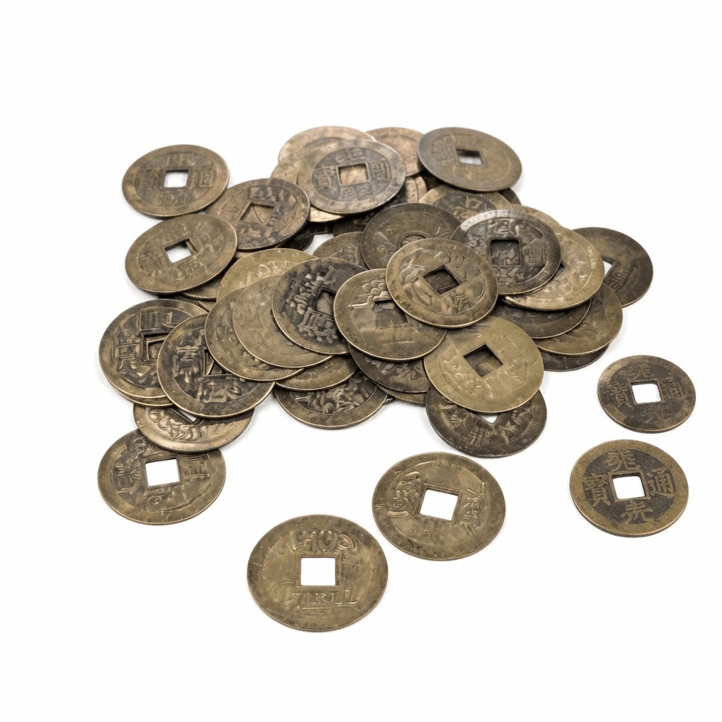 Authentic Chinese Style Metal Coins