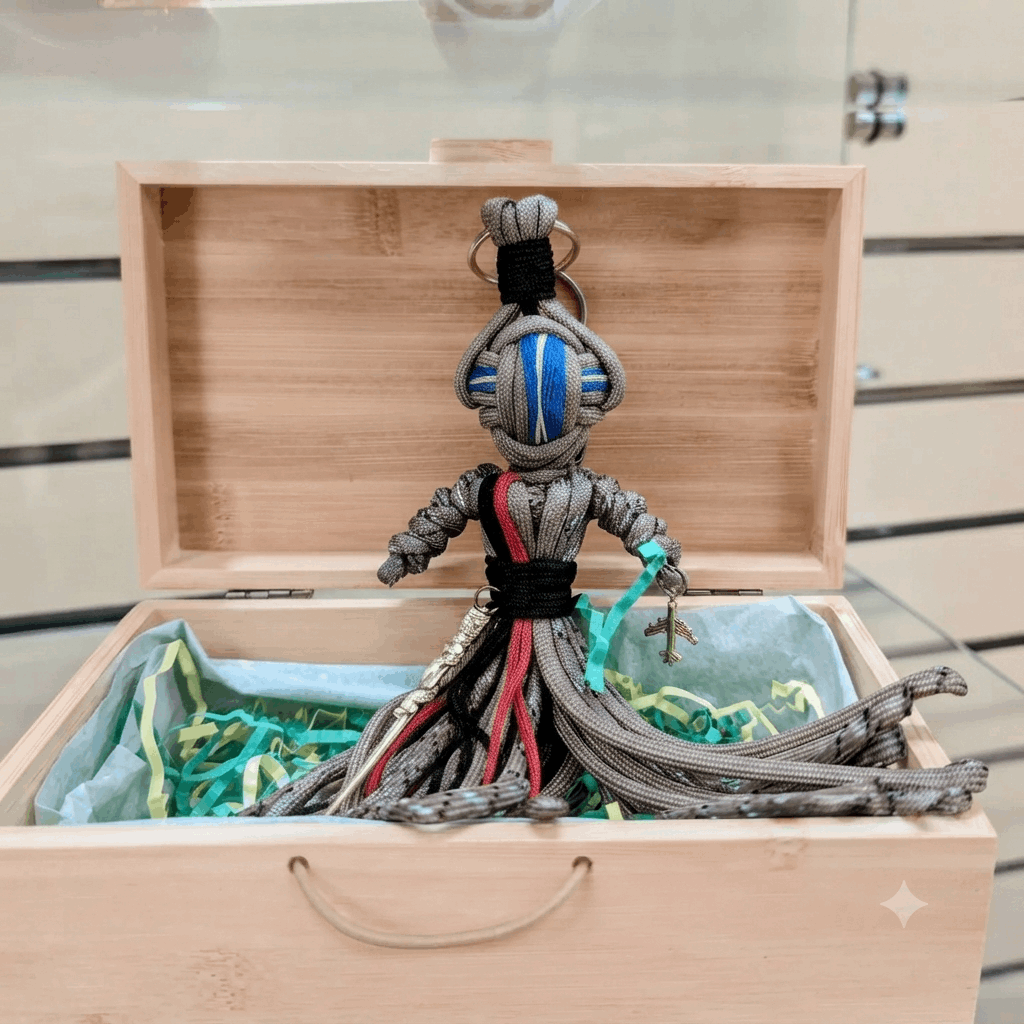 Motanka Doll Keychain