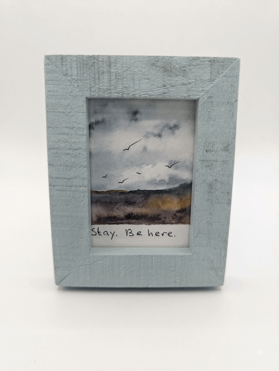 Place of Strength, mini painting Mix