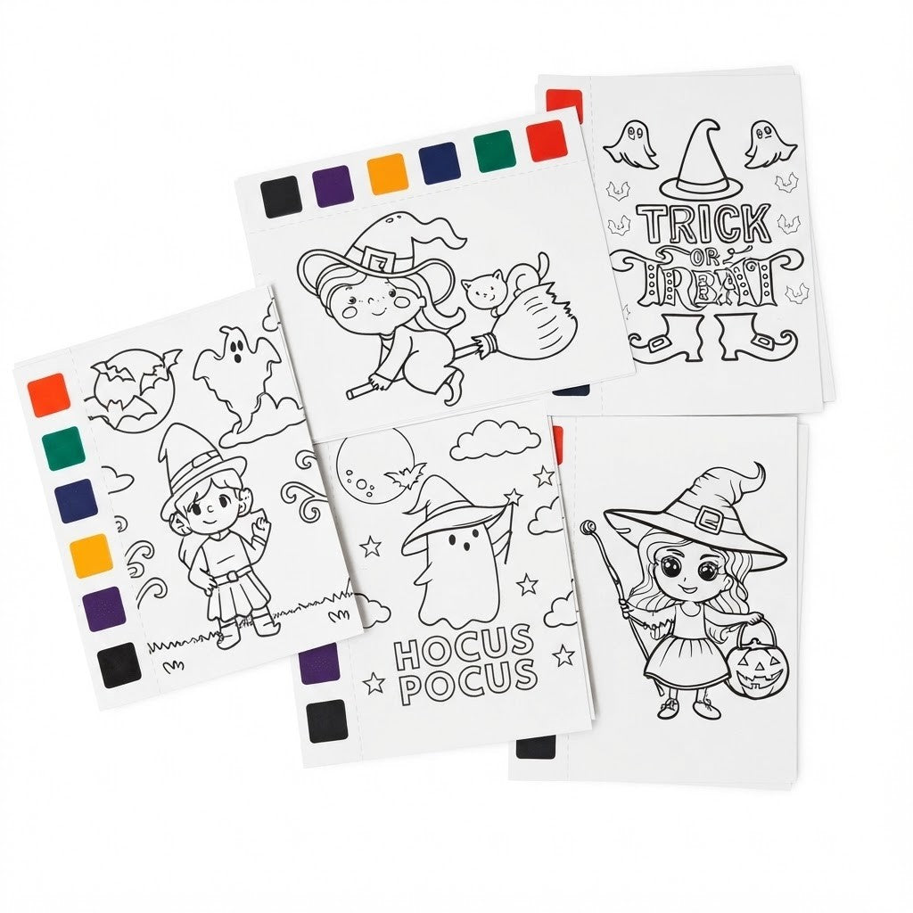 Magical Watercolours: Little Witch