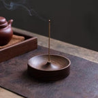 Natural Wooden Incense Holder